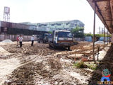 Thi công san lấp mặt bằng